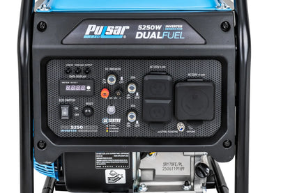 Pulsar PGX5250BiXCO 5250W Dual Fuel Open Frame Inverter Generator with CO Sentry