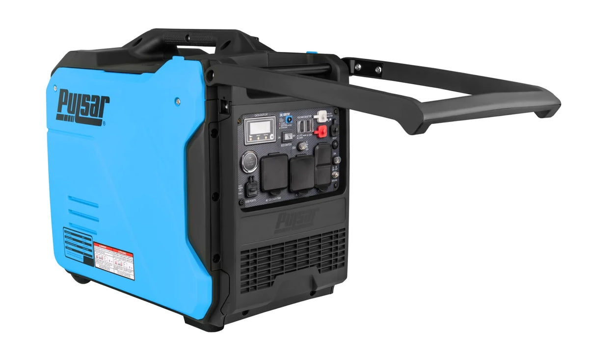 PULSAR PGX60BiSRCO DUAL FUEL GENERATOR INVERTER PEAK 6000W RATED 5400W W/ REMOTE CO ALERT EPA&CARB