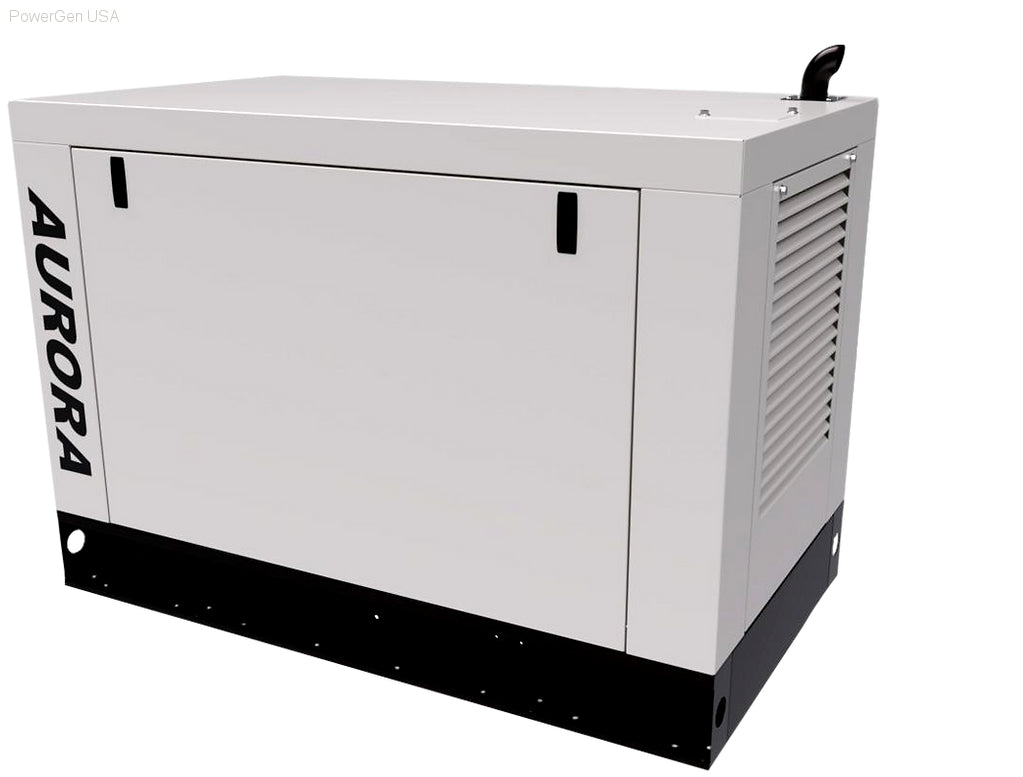 Diesel Generator - Aurora Generators 8kW 24 Volt DC Generator/Enclosed