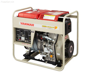 Diesel Generator - Aurora Generators 5.5kW 5500 Watt Yanmar Powered Portable Diesel Generator