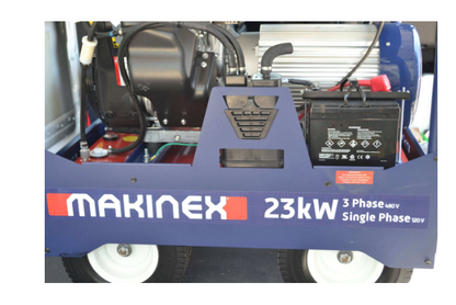 Makinex 23kW /480V generator