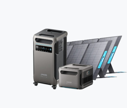Anker SOLIX F3800 Solar Generator + Expansion Battery + 2*400W Solar Panel