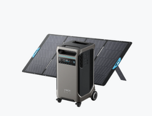 Anker SOLIX F3800 Plus Solar Generator + 400W Solar Panel