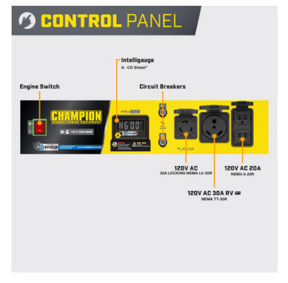 Champion 201286 Champion 3500 Watt - PowerGen USA