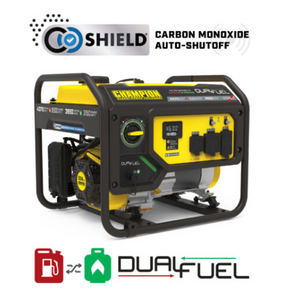 Champion 201302 Champion 9200 Watt DUAL FUEL w/Electric Start - PowerGen USA