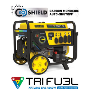Champion 201438 Champion 9200 Watt TRI FUEL w/Electric Start - PowerGen USA
