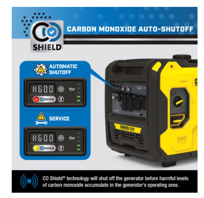 Champion  201513 Champion 6500 Watt Inverter (replaces 201238 - 7/30/25) - PowerGen USA
