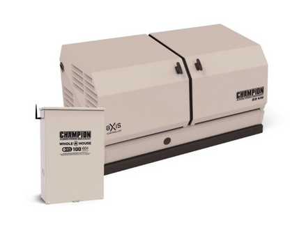 Champion 201220 Champion 22kW Whole House Home Standby Generator with 100A Switch – Model #201220 – aXis Technology