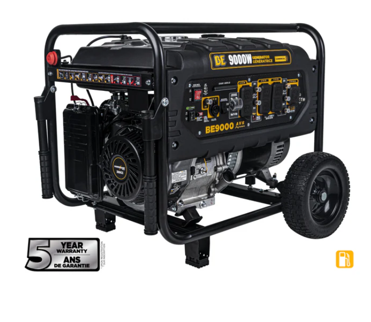 BE Power Equipment 9000 Watt Electric Start Generator - PowerGen USA