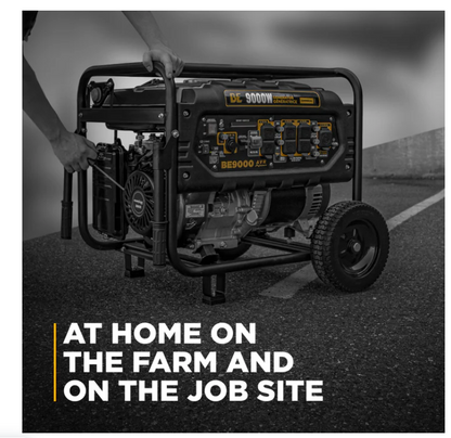 BE Power Equipment 9000 Watt Electric Start Generator - PowerGen USA
