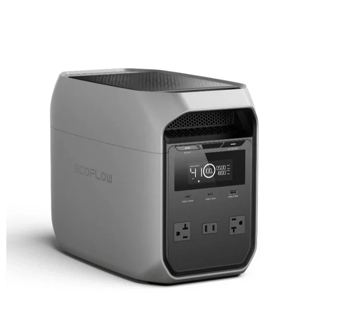 Ecoflow DELTA 3 CLASSIC Portable Power Station- Light Gray