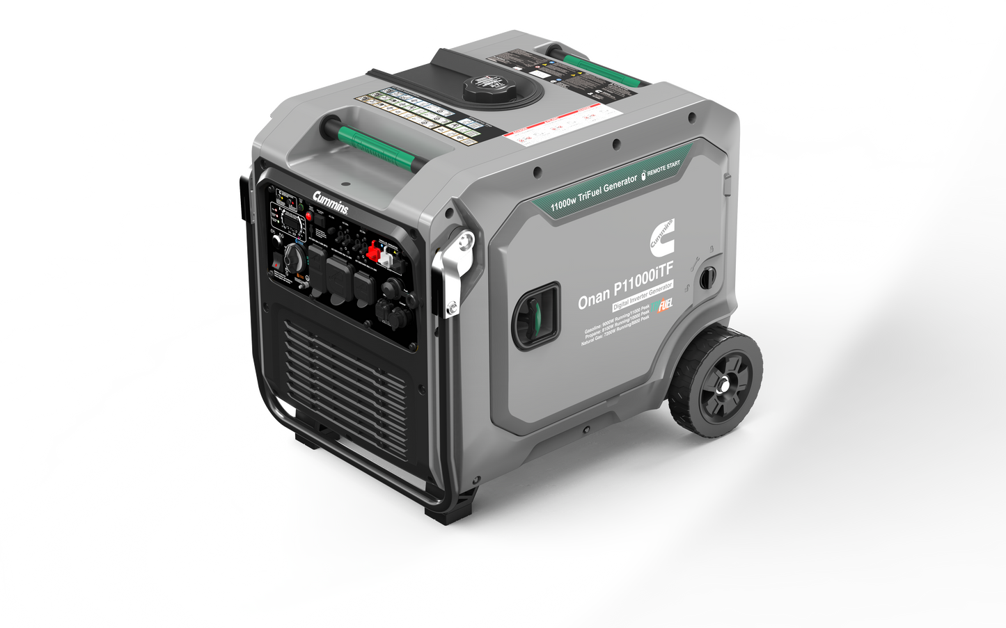 Cummins Onan P11000iTF 9kW/11kW Generator Tri-Fuel Gas LP NG - PowerGen USA