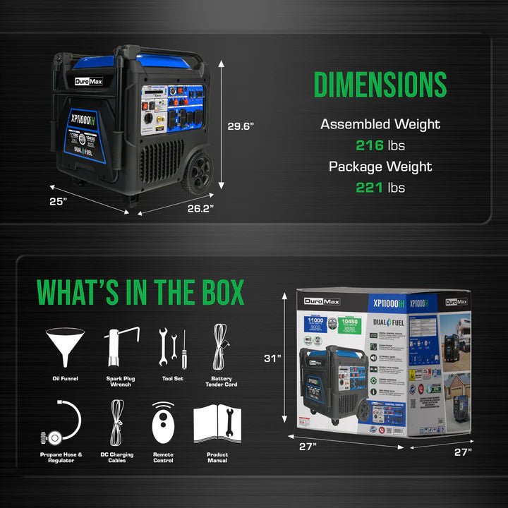 DuroMax Whole Home Inverter Generator