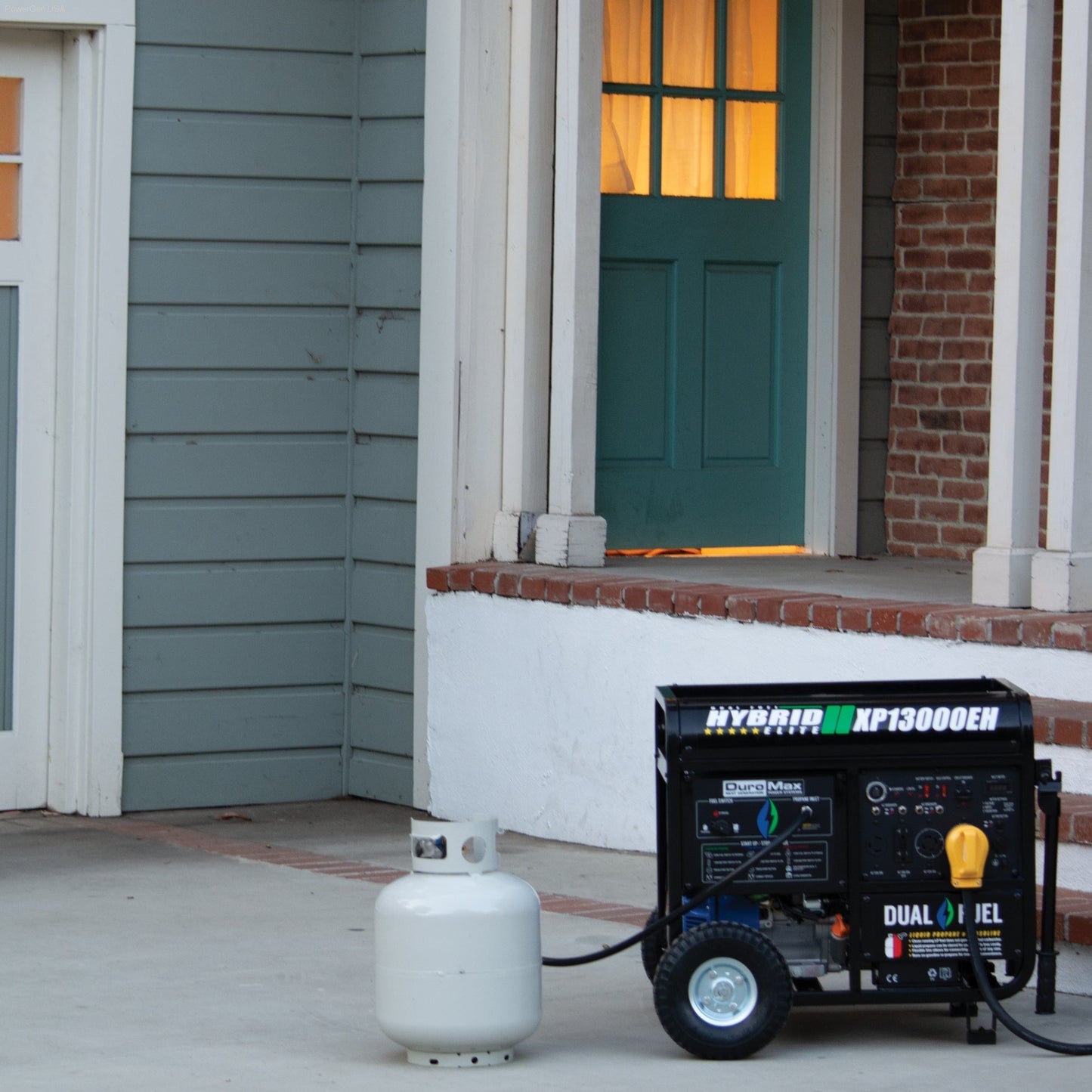 Dual Fuel Portable Home Generator