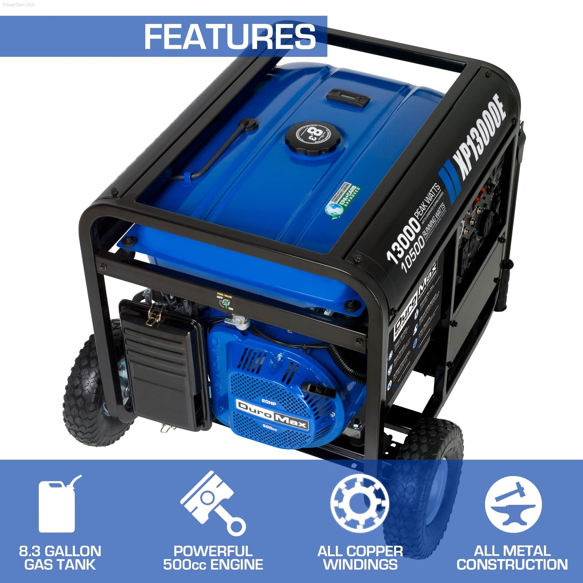 DuroMax 13,000 Watt Generator