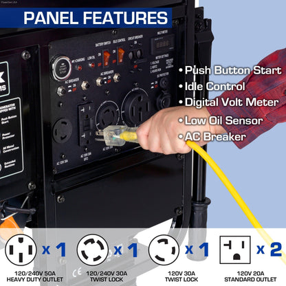 Portable Power Backup Generator