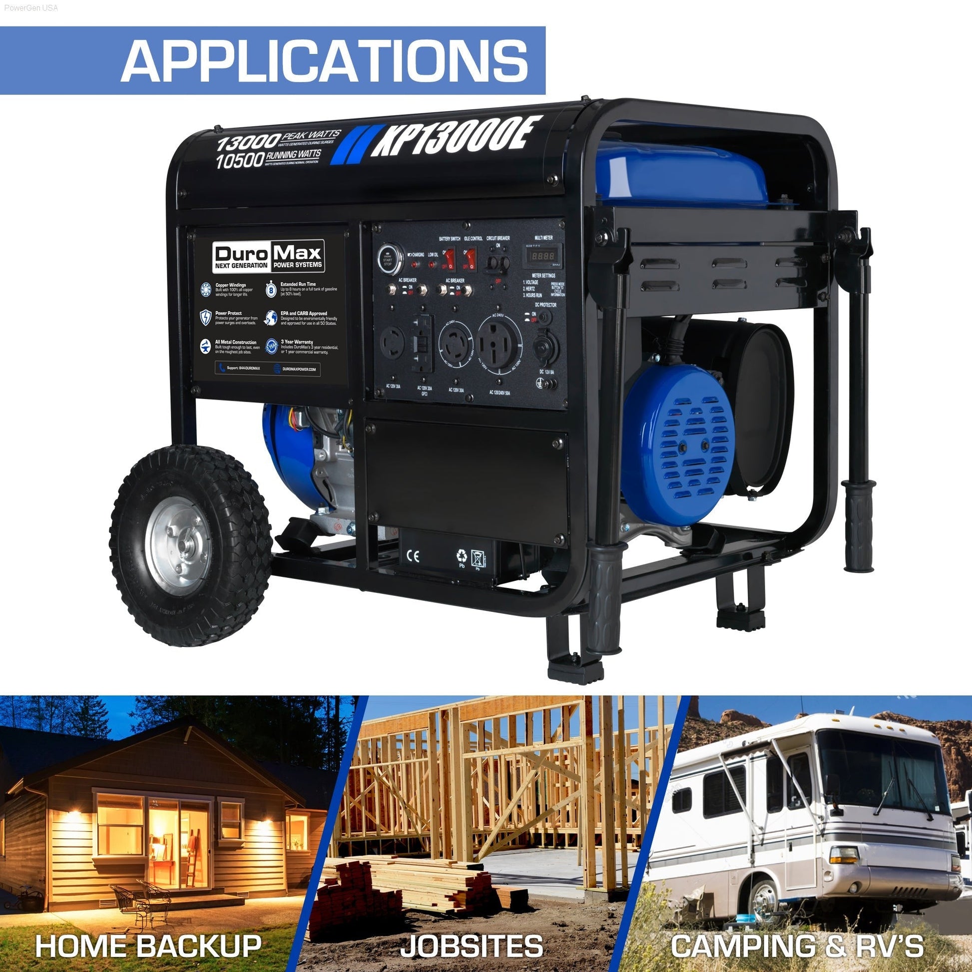 Gasoline Generator for Home