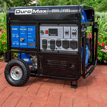 DuroMax XP15500HX 15,500 Watt Dual Fuel Portable HX Generator w/ CO Alert - PowerGen USA