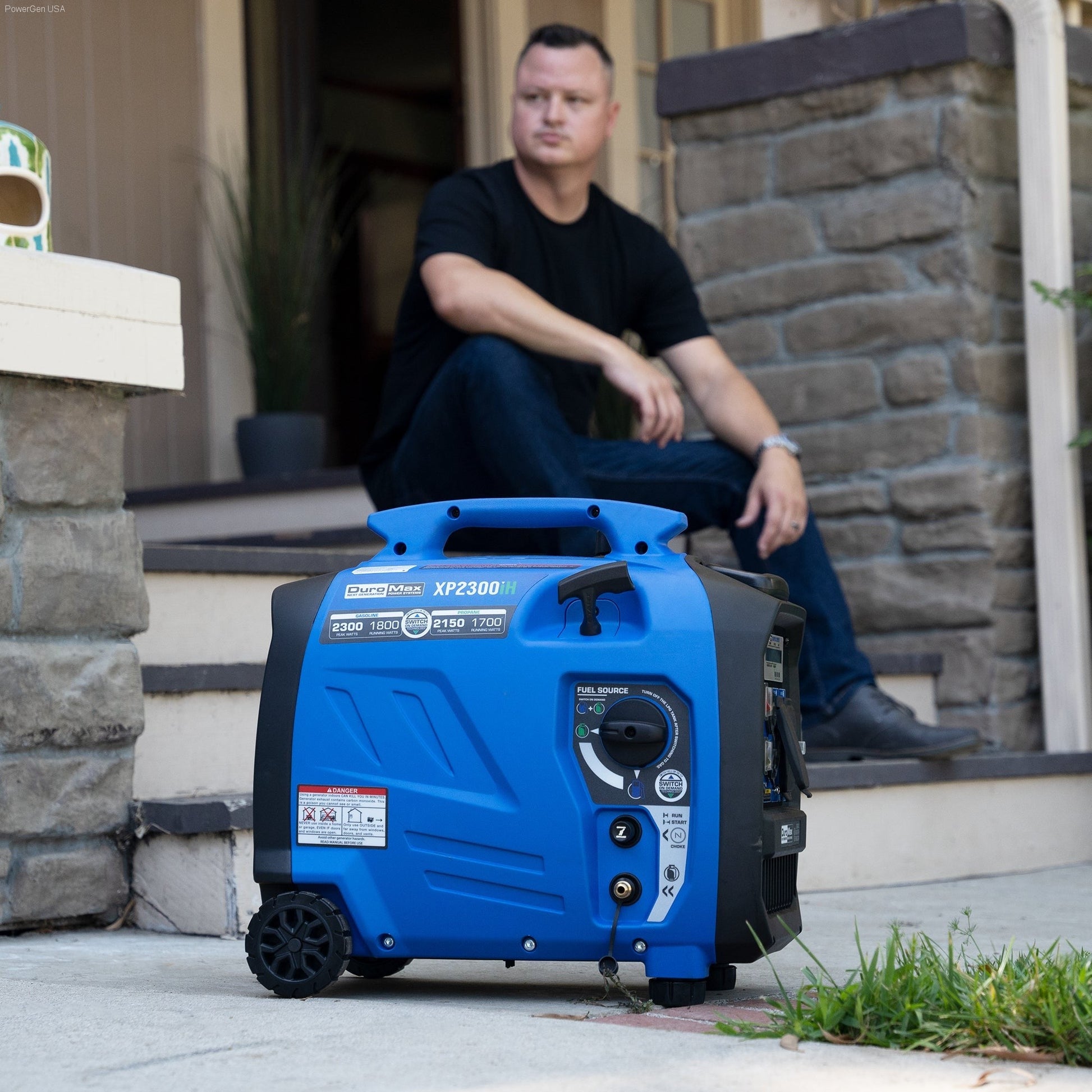 Portable Generator with CO Alert
