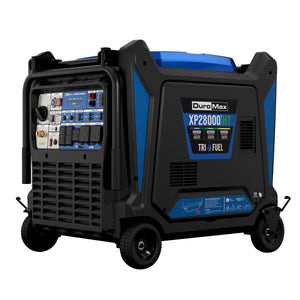 DuroMax 28,000 Watt Tri Fuel Portable Inverter Generator w/ CO Alert - PowerGen USA