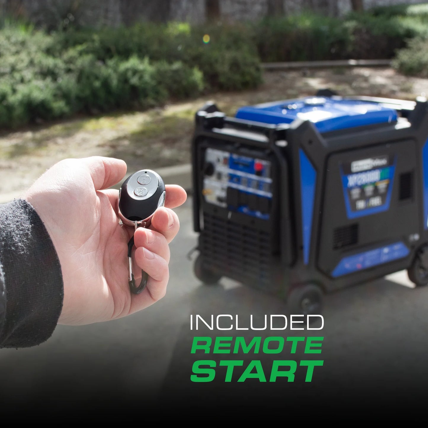DuroMax 28,000 Watt Tri Fuel Portable Inverter Generator w/ CO Alert