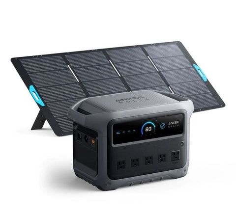 Anker SOLIX C1000 Gen2 Portable Solar Generator with Anker 400W
