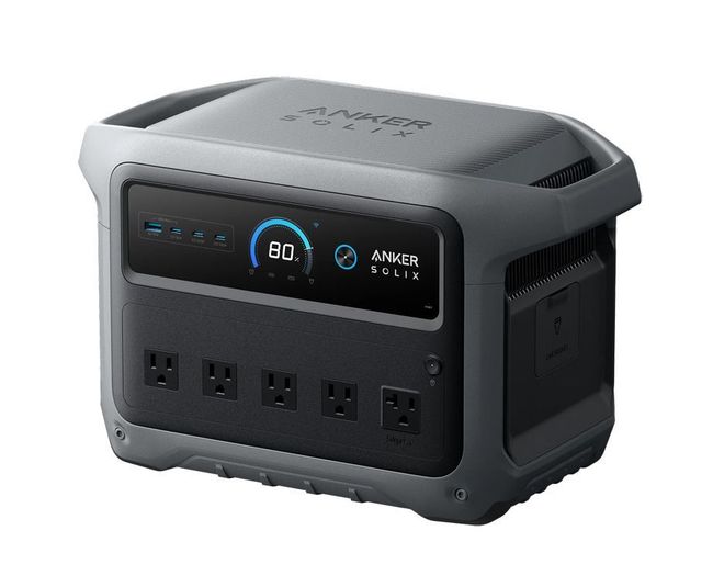 Anker SOLIX C1000 Gen 2 Portable Power Station + Anker SOLIX PS100 Bifacial Portable Solar Panel