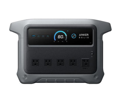 Anker SOLIX C1000 Gen2 Portable Solar Generator with Anker 200W Portable Solar Panel