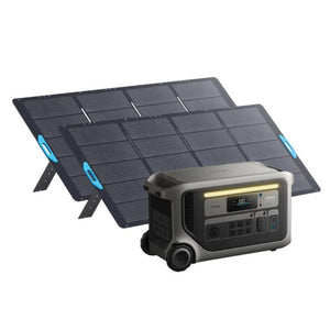 Anker SOLIX F3000 Solar Generator + 2x 400W Solar Panels