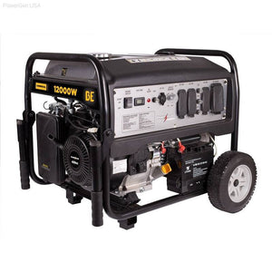 Gas Generators - BE Power Equipment 12000 Watt Electric Start Generator