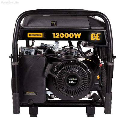 Gas Generators - BE Power Equipment 12000 Watt Electric Start Generator