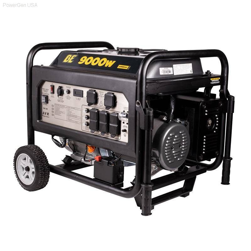 Gas Generators - BE Power Equipment 9000 Watt Electric Start Generator