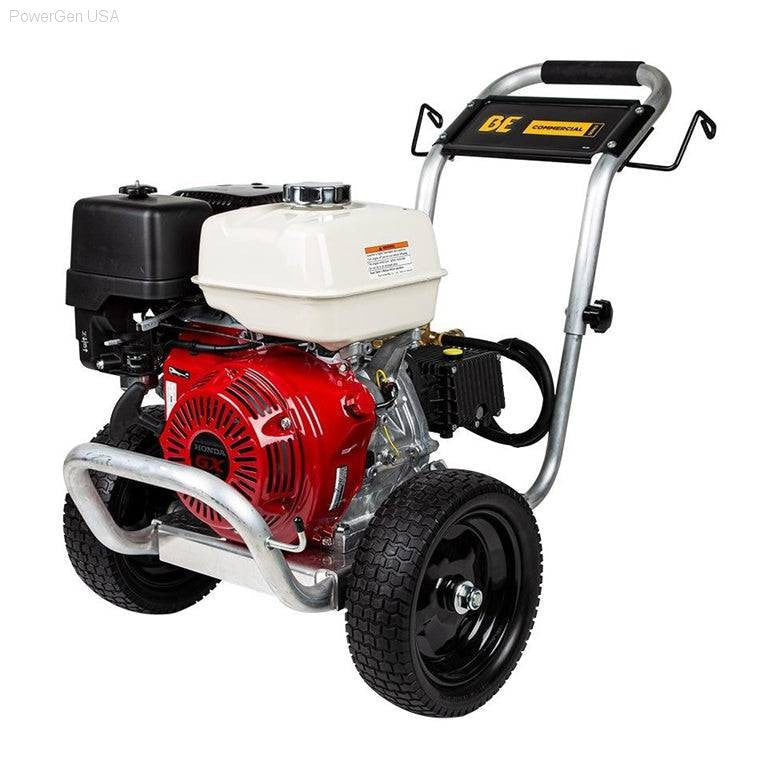 Pressure Washers - BE Power Equipment 2500 PSI 3.0 GPM Gas Pressure Washer With Honda GX200 Engine And General Triplex Pump