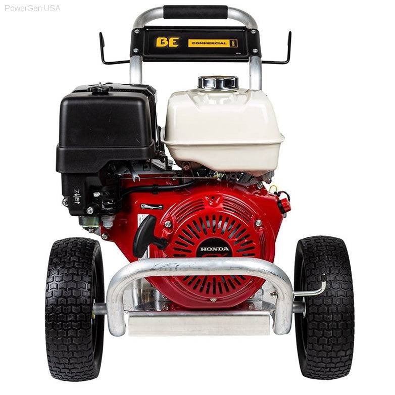 Pressure Washers - BE Power Equipment 2500 PSI 3.0 GPM Gas Pressure Washer With Honda GX200 Engine And General Triplex Pump