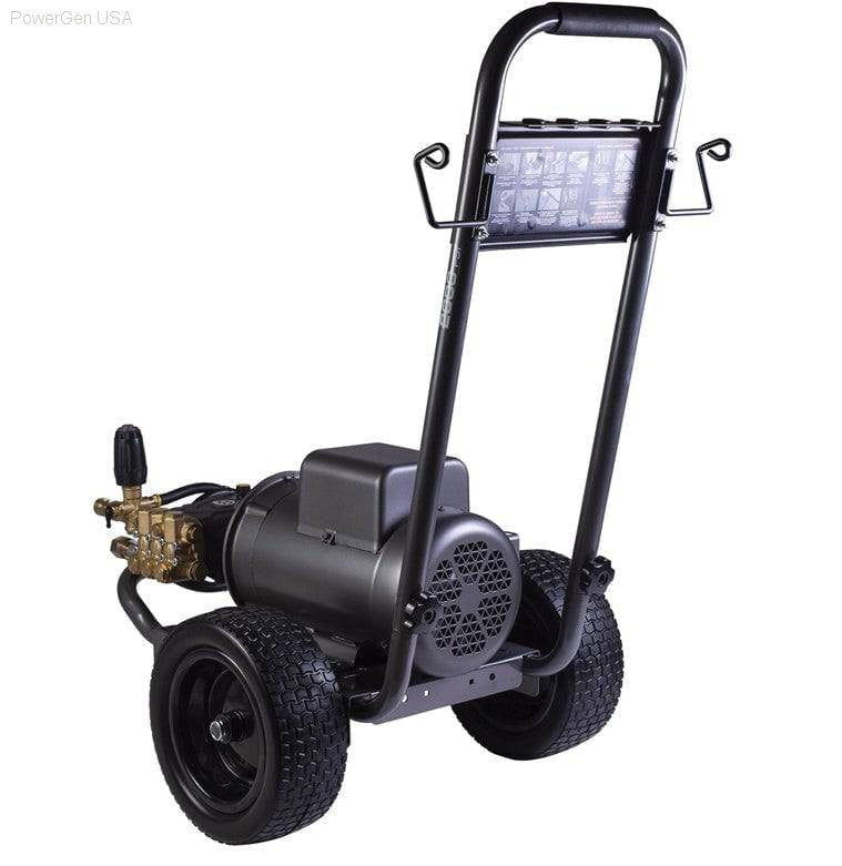 Pressure Washers - BE Power Equipment 2700 PSI  3.5 GPM Electric Pressure Washer With Baldor Motor And AR Triplex Pump