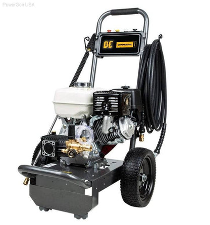 Pressure Washers - BE Power Equipment 3800 PSI 3.5 GPM Gas Pressure Washer With Honda GX270 Engine And AR Triplex Pump