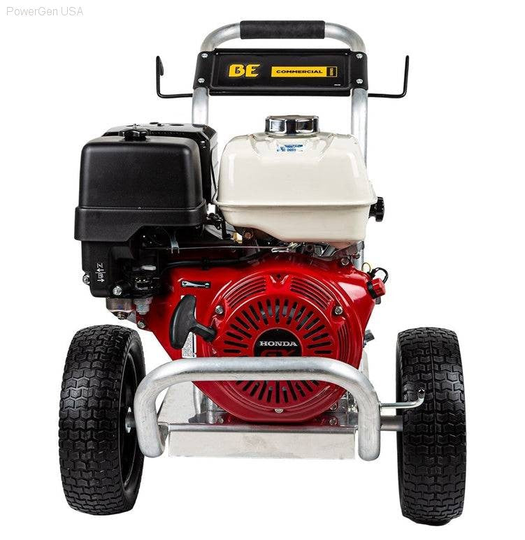 Pressure Washers - BE Power Equipment 4000 PSI 4.0 GPM Gas Pressure Washer With Honda GX390 Engine And AR Triplex Pump