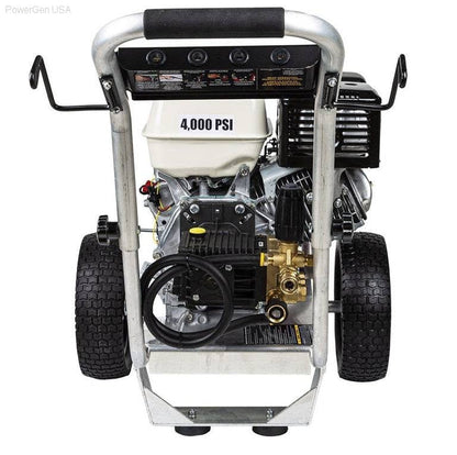 Pressure Washers - BE Power Equipment 4000 PSI 4.0 GPM GPM Gas Pressure Washer With Honda GX390 Engine And General Triplex Pump