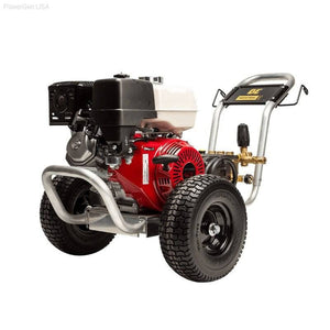 Pressure Washers - BE Power Equipment 4000 Psi 4.0 GPM Honda GX390 Engine Gas Belt Drive Pressure Washer