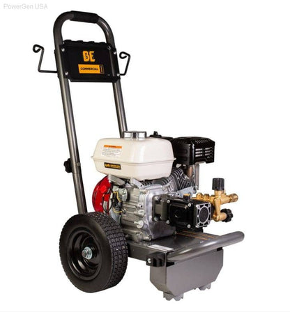 Pressure Washers - BE Power Equipment Commercial Series 3200 Psi 2.8 GPM 200cc Honda GX200 Engine Gas Pressure Washer