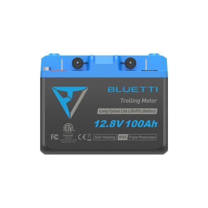 Bluetti B1210 LiFePO₄ Trolling Motor Battery | 12,8 V, 100 Ah