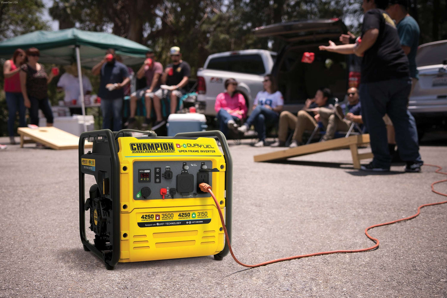 champion open frame inverter generator