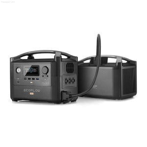 Solar & Battery Powered - EcoFlow RIVER Pro + 1*Extra Battery