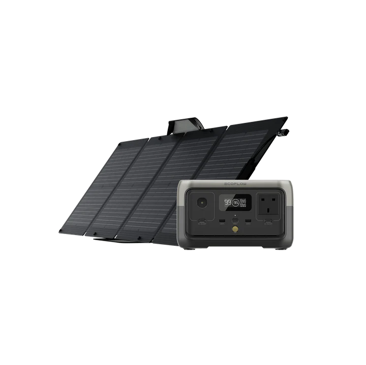 EcoFlow RIVER 2 Pro + 1*110W Portable Solar Panel - PowerGen USA