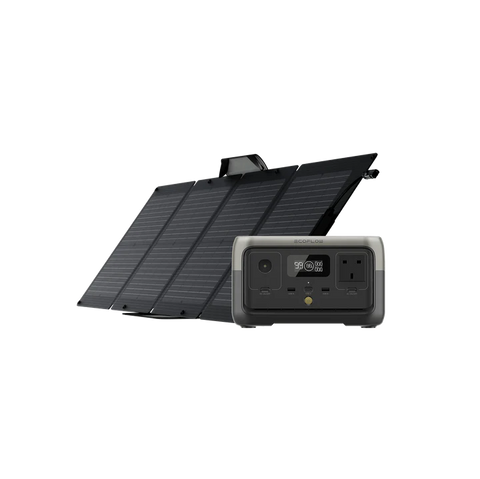 EcoFlow River 2 Pro + 110W Solar Panel – Portable Power Kit