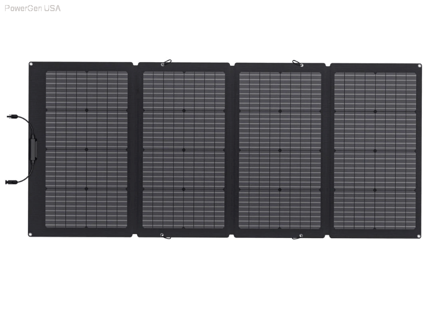 Solar & Battery Powered - EcoFlow 220W Bifacial Solar Panel