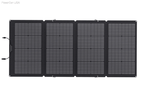 Solar & Battery Powered - EcoFlow 220W Bifacial Solar Panel