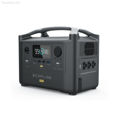 Solar & Battery Powered - EcoFlow RIVER Pro Portable Power Station
