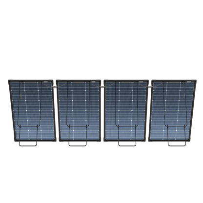 EcoFlow 125W Bifacial Modular Solar Panel- 4 piece Kit - PowerGen USA