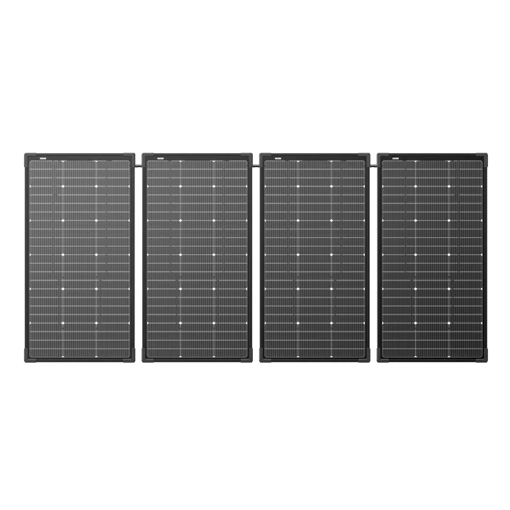 EcoFlow 125W Bifacial Modular Solar Panel- 4 piece Kit - PowerGen USA